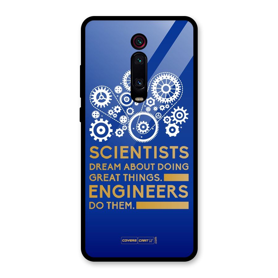 Engineer Glass Back Case for Redmi K20