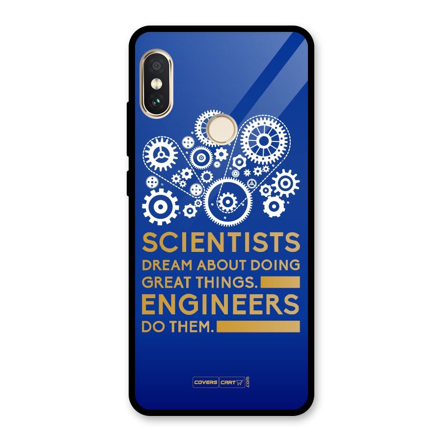 Engineer Glass Back Case for Redmi Note 5 Pro