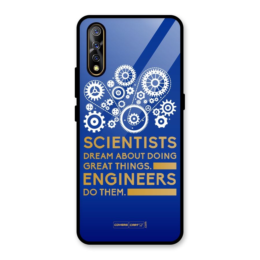 Engineer Glass Back Case for Vivo S1