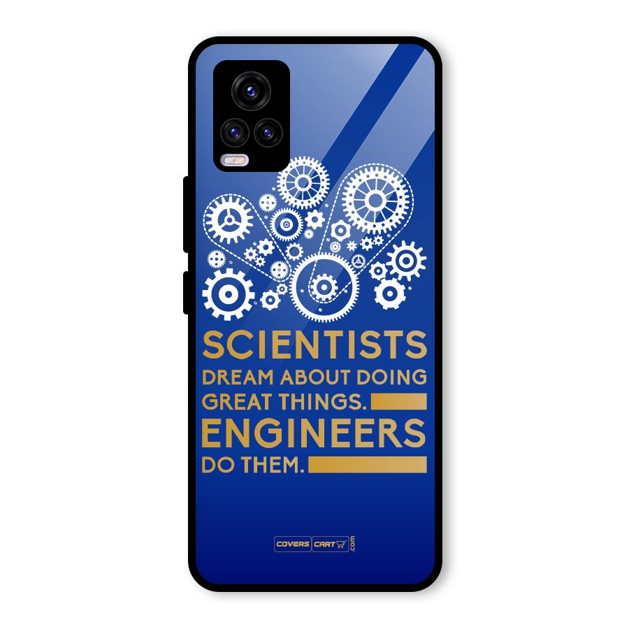 Engineer Glass Back Case for Vivo V20