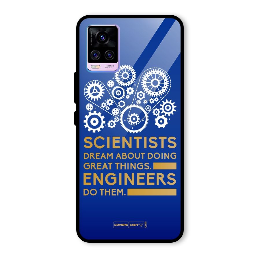 Engineer Glass Back Case for Vivo V20 Pro