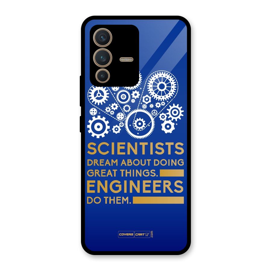 Engineer Glass Back Case for Vivo V23 5G