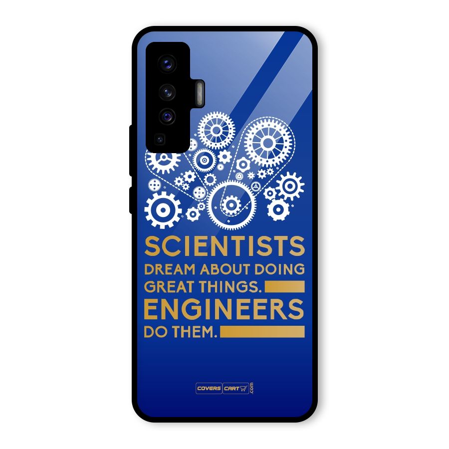 Engineer Glass Back Case for Vivo X50