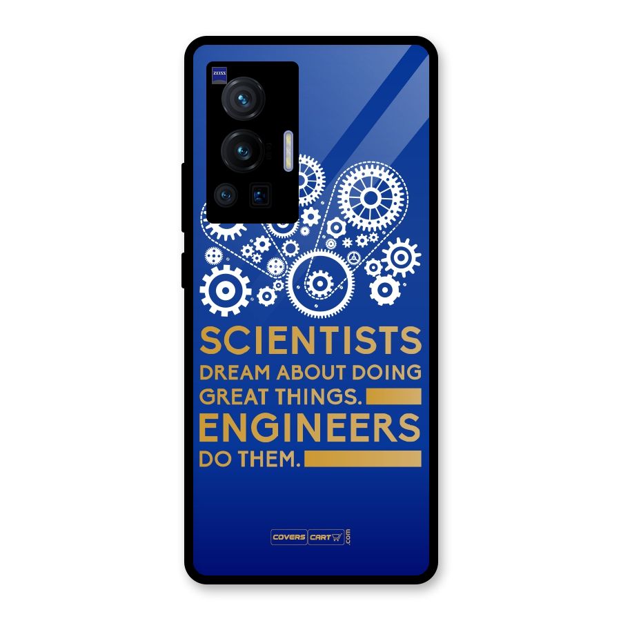Engineer Glass Back Case for Vivo X70 Pro