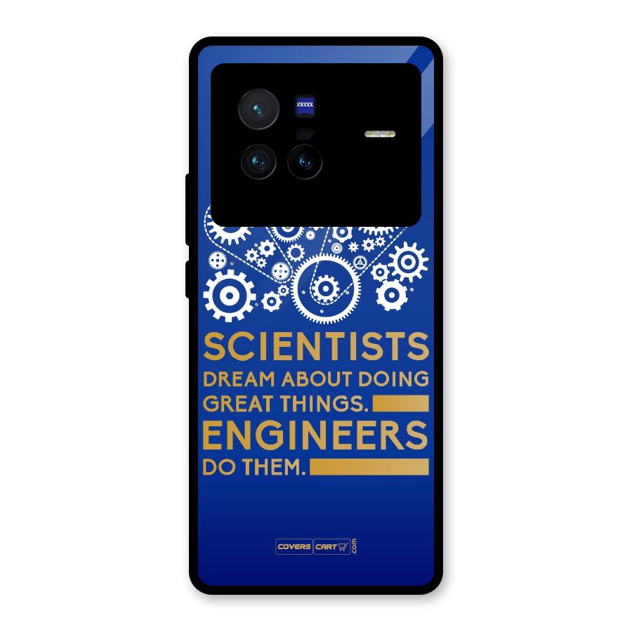 Engineer Glass Back Case for Vivo X80