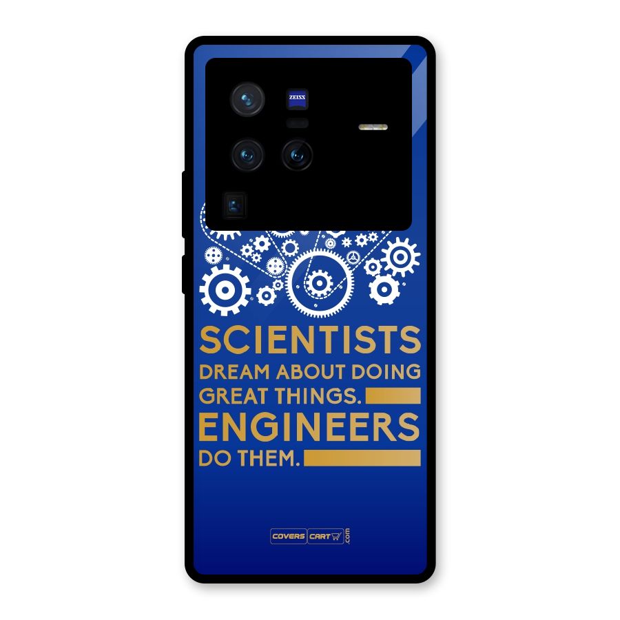 Engineer Glass Back Case for Vivo X80 Pro