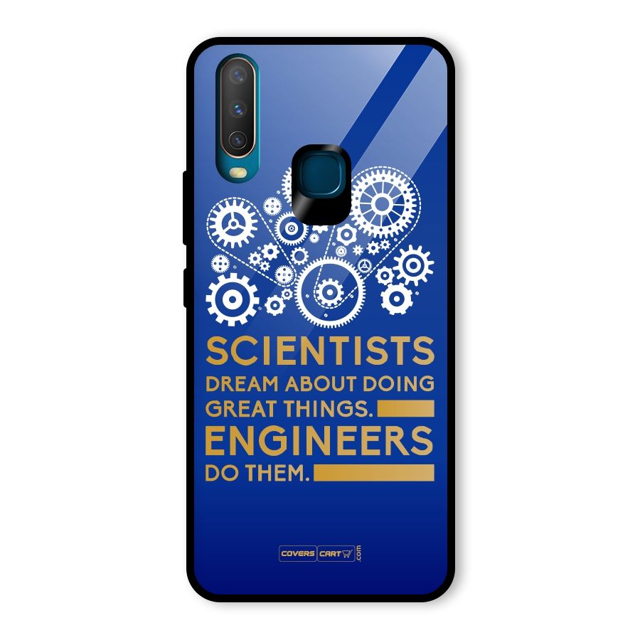 Engineer Glass Back Case for Vivo Y15