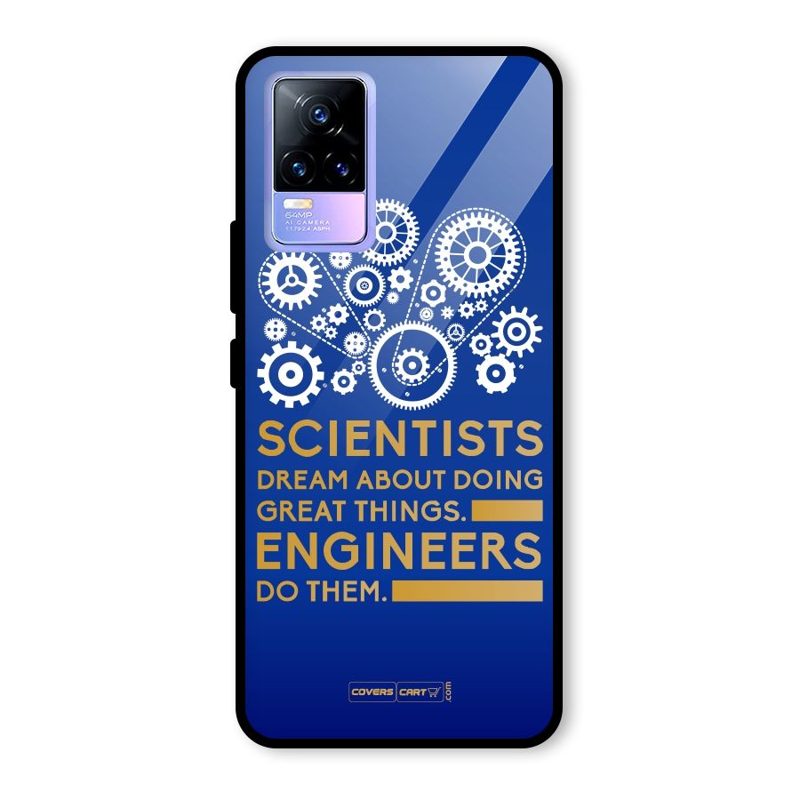 Engineer Glass Back Case for Vivo Y73