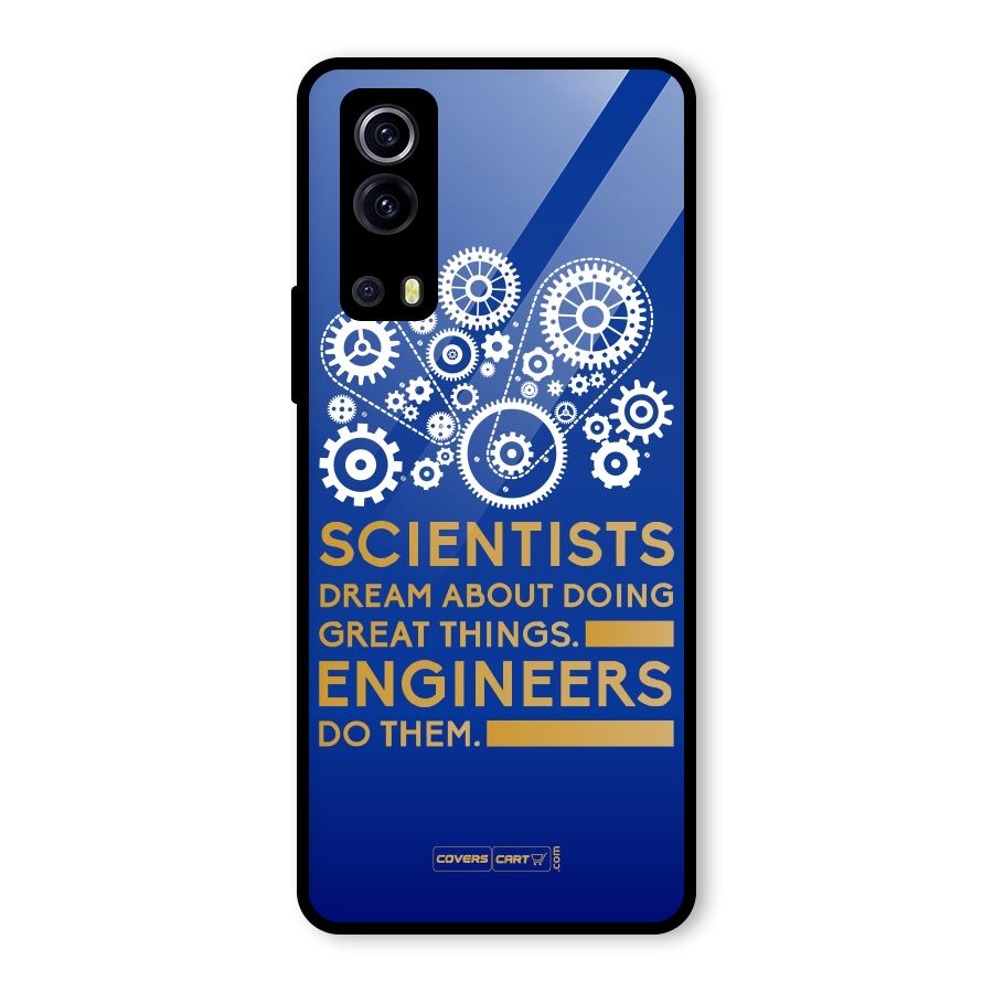 Engineer Glass Back Case for Vivo iQOO Z3
