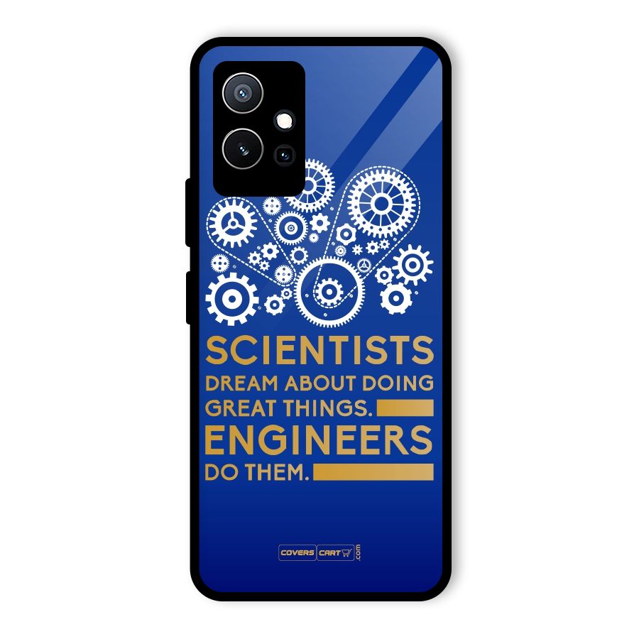 Engineer Glass Back Case for Vivo iQOO Z6