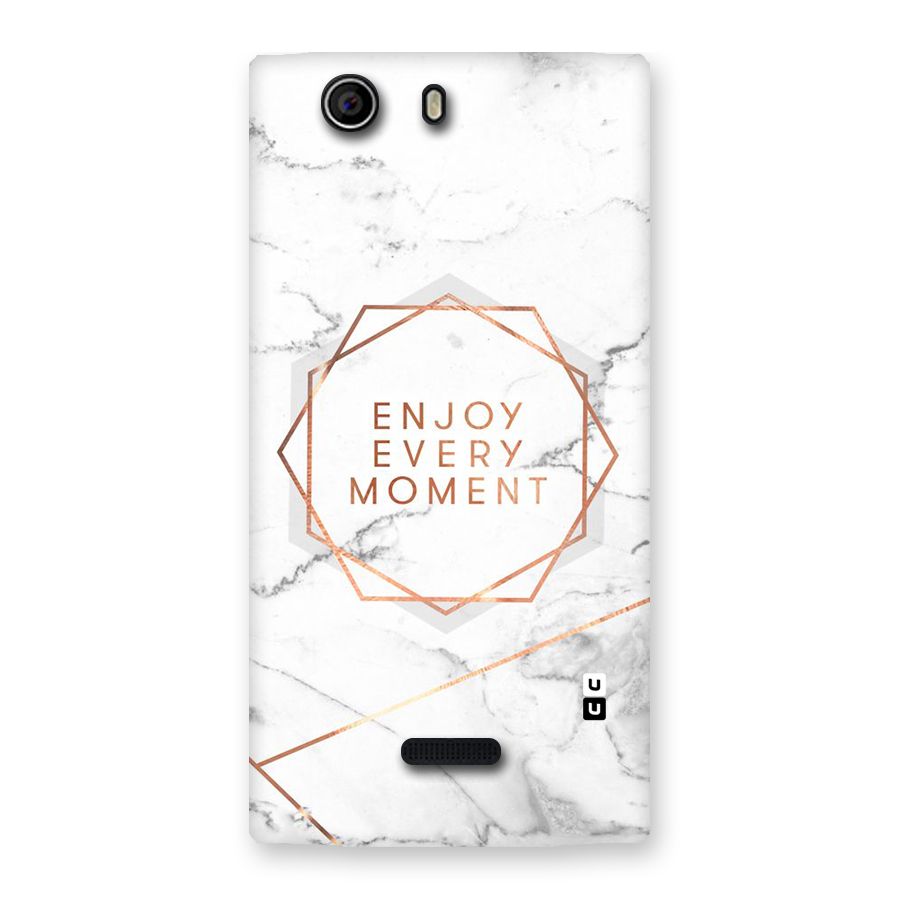 Enjoy Every Moment Back Case for Canvas Nitro 2 E311