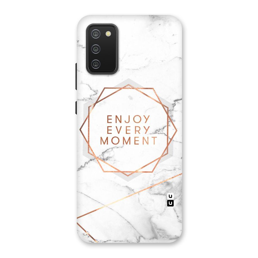 Enjoy Every Moment Back Case for Galaxy M02s