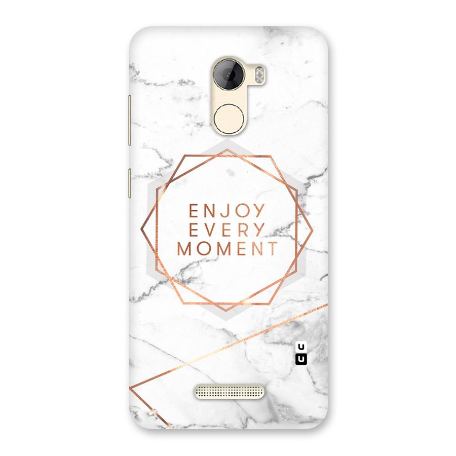 Enjoy Every Moment Back Case for Gionee A1 LIte