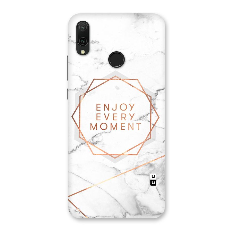 Enjoy Every Moment Back Case for Huawei Y9 (2019)