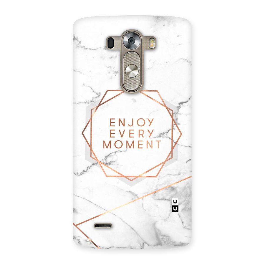 Enjoy Every Moment Back Case for LG G3