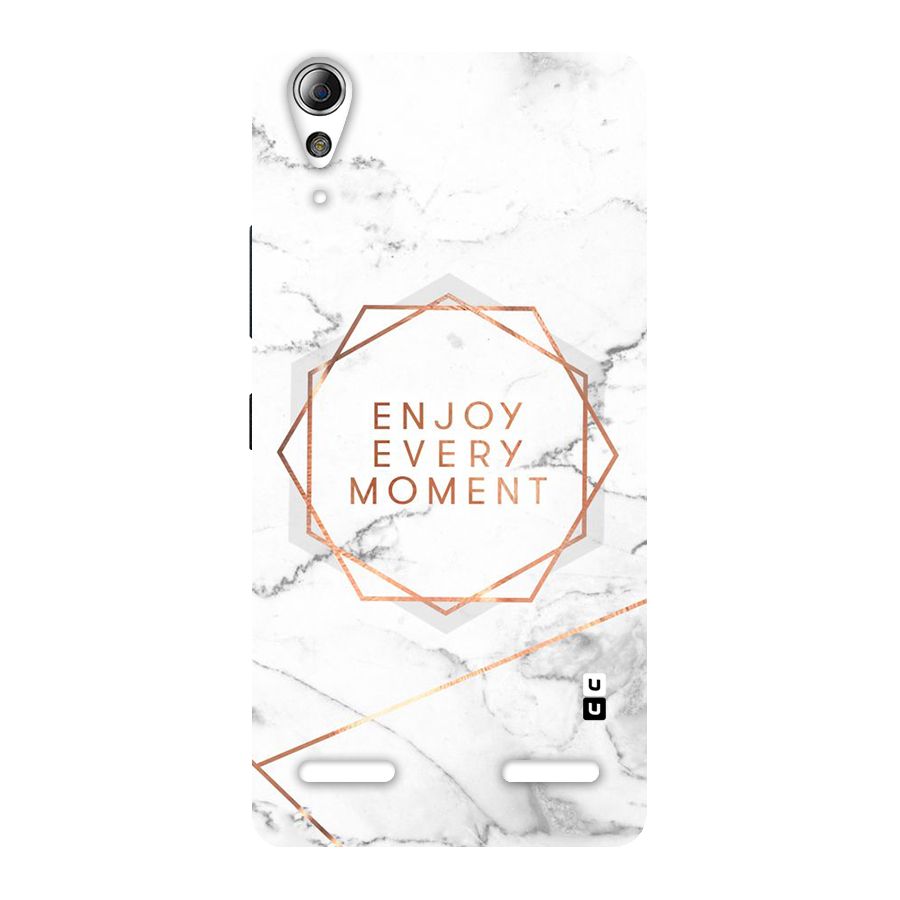 Enjoy Every Moment Back Case for Lenovo A6000