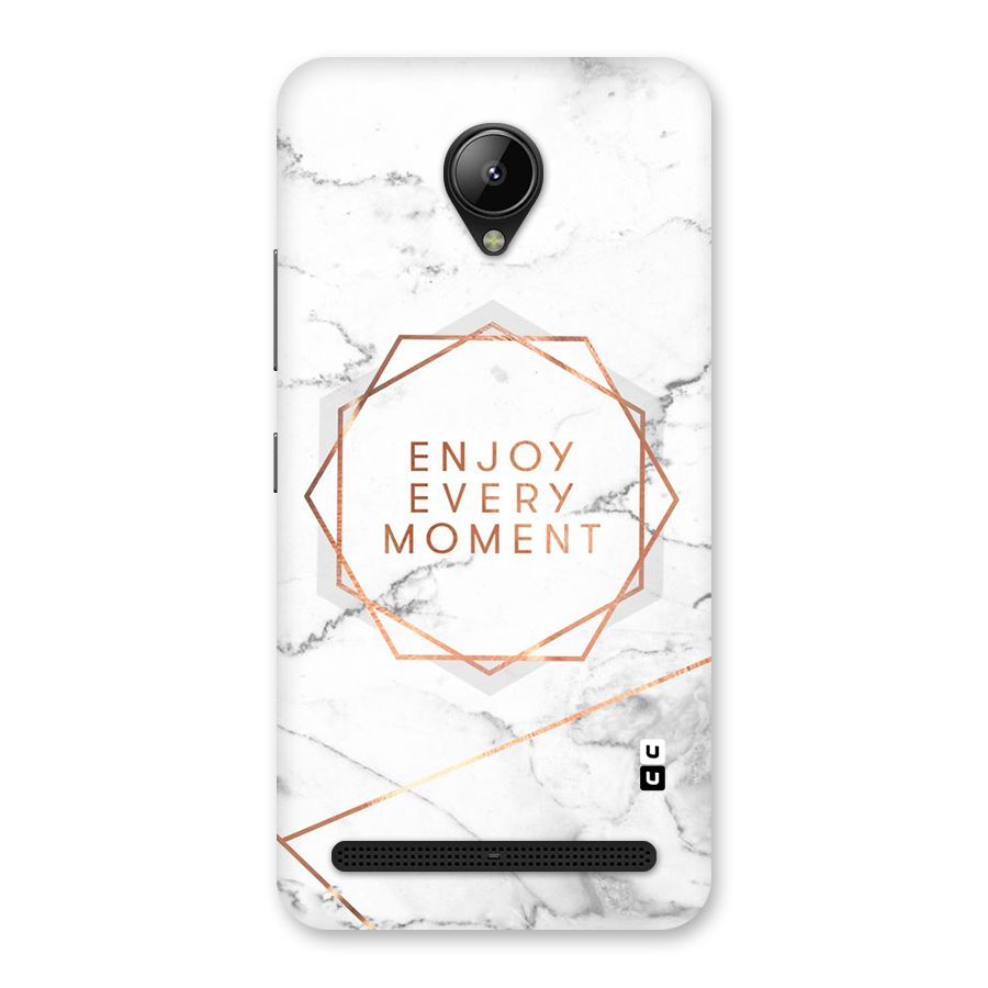 Enjoy Every Moment Back Case for Lenovo C2