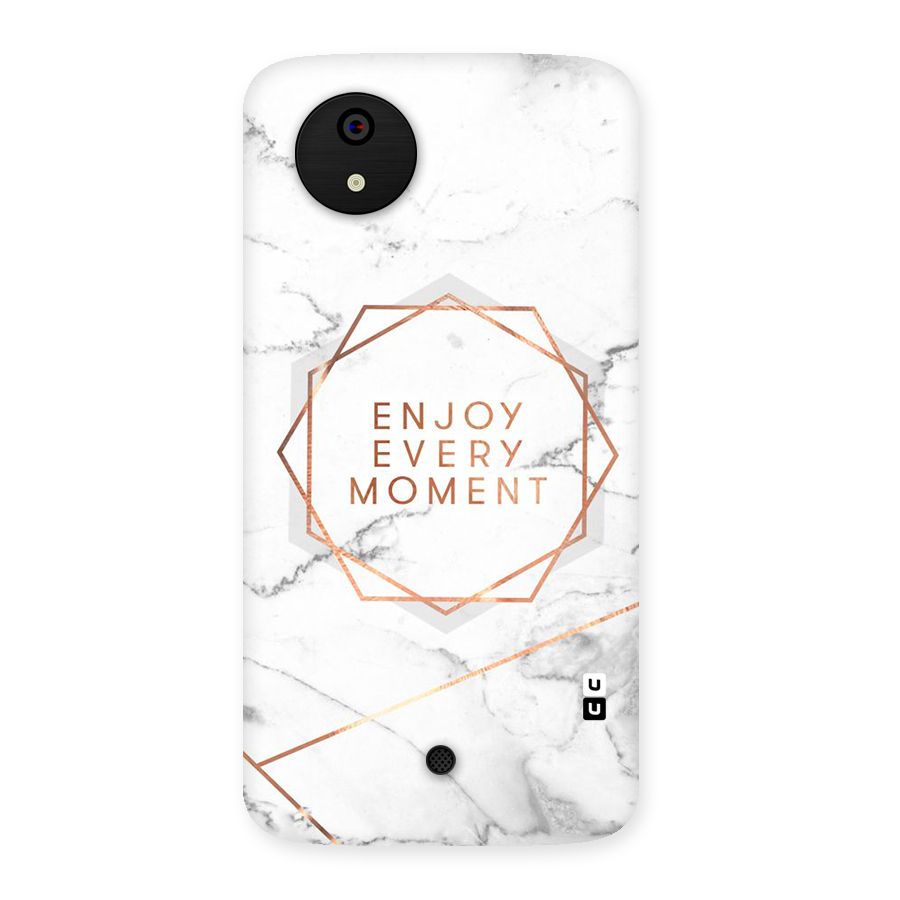 Enjoy Every Moment Back Case for Micromax Canvas A1