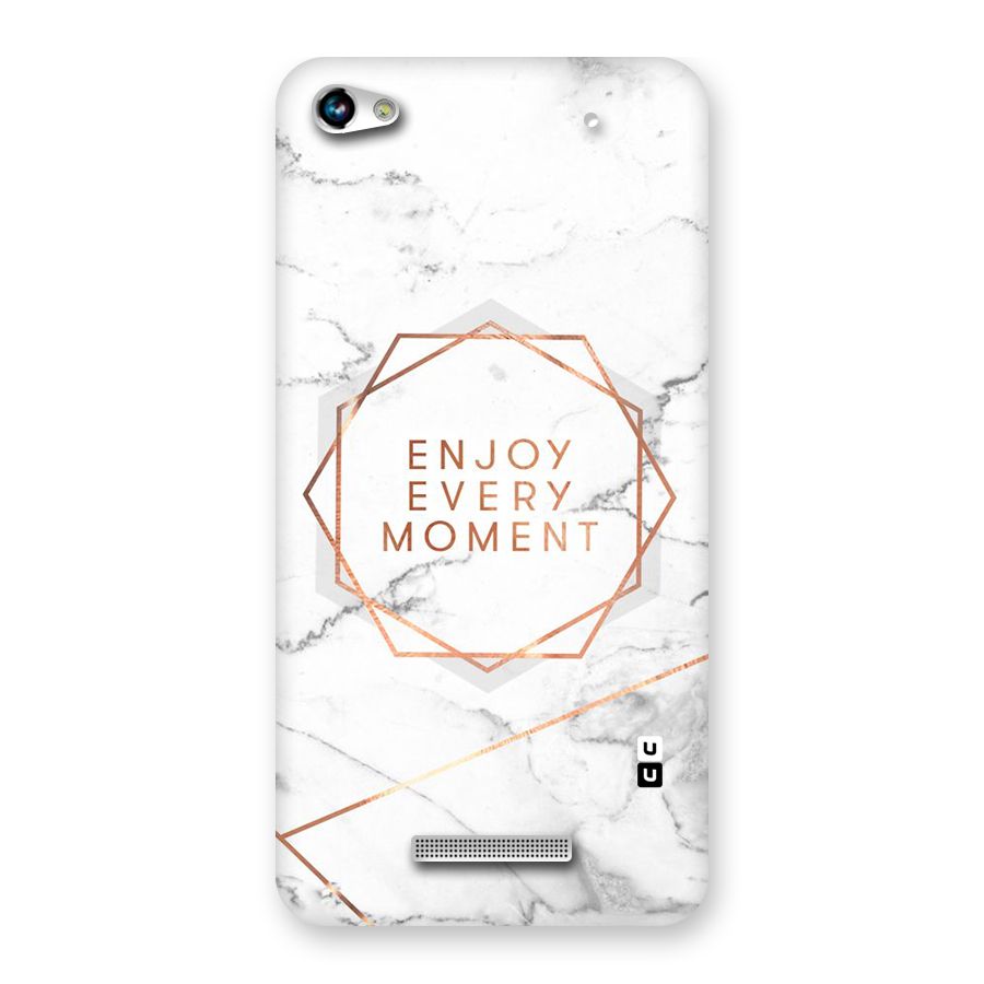 Enjoy Every Moment Back Case for Micromax Hue 2