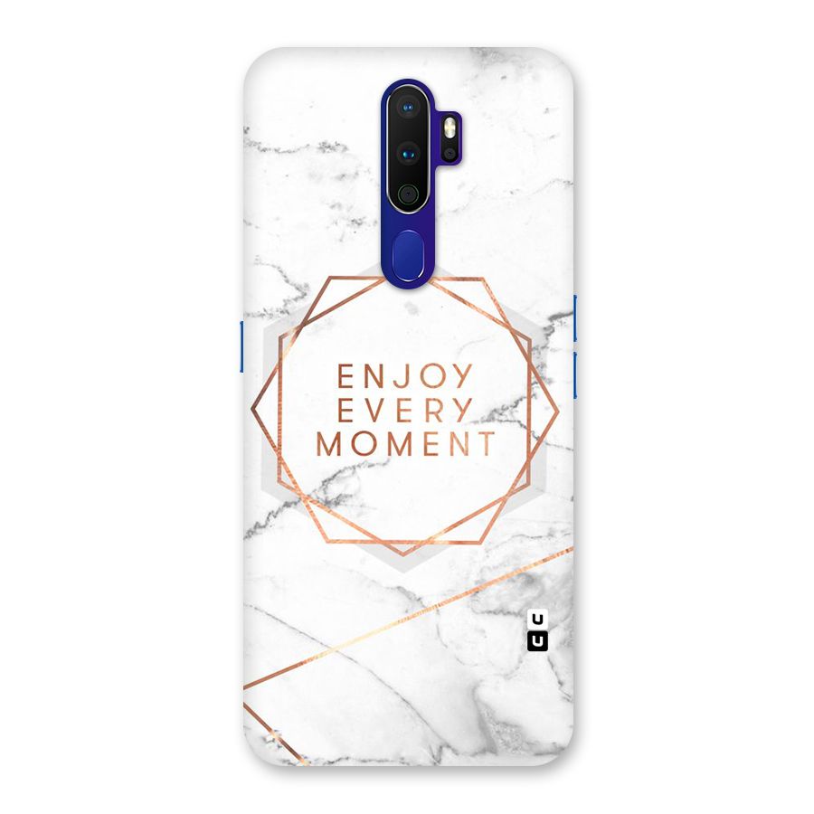 Enjoy Every Moment Back Case for Oppo A9 (2020)