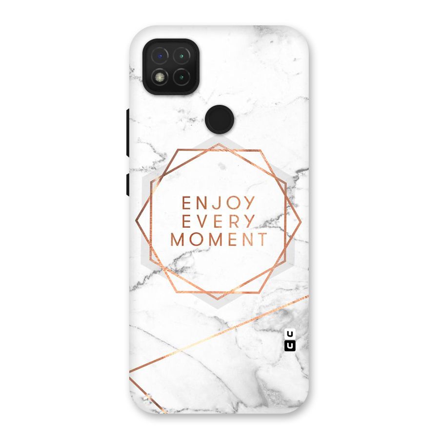 Enjoy Every Moment Back Case for Redmi 9