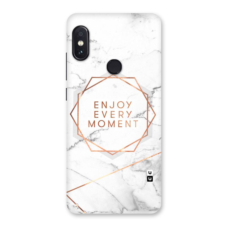 Enjoy Every Moment Back Case for Redmi Note 5 Pro