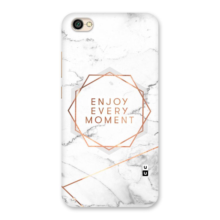 Enjoy Every Moment Back Case for Redmi Y1 Lite