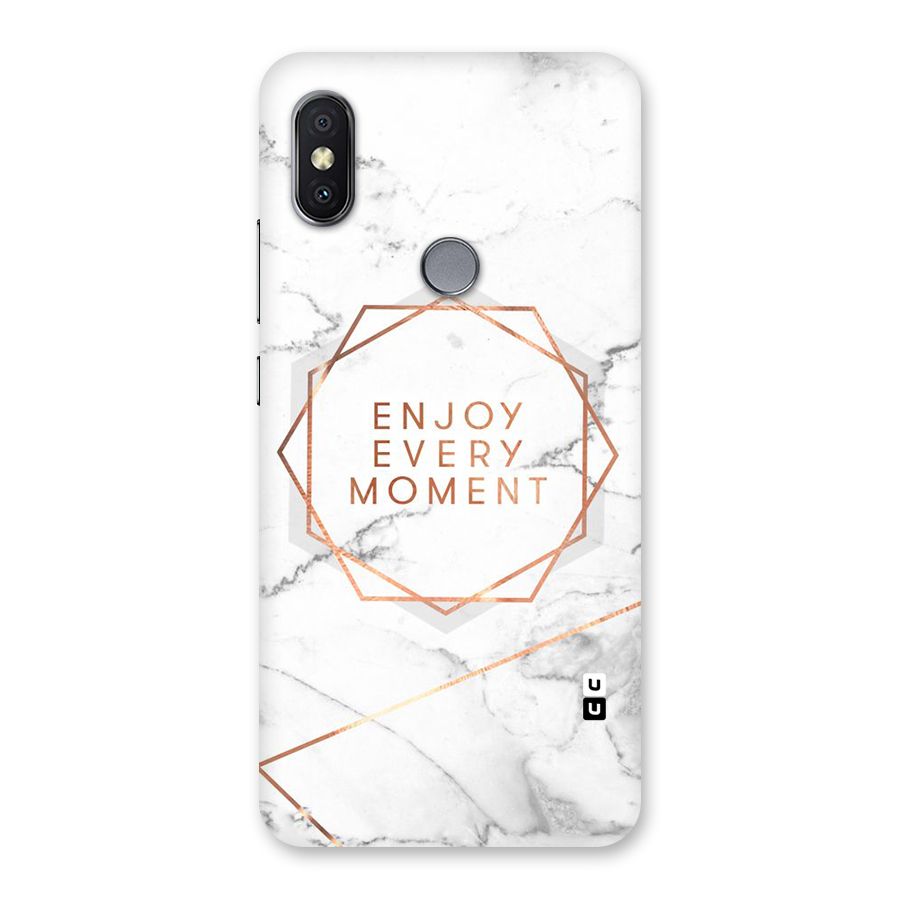 Enjoy Every Moment Back Case for Redmi Y2