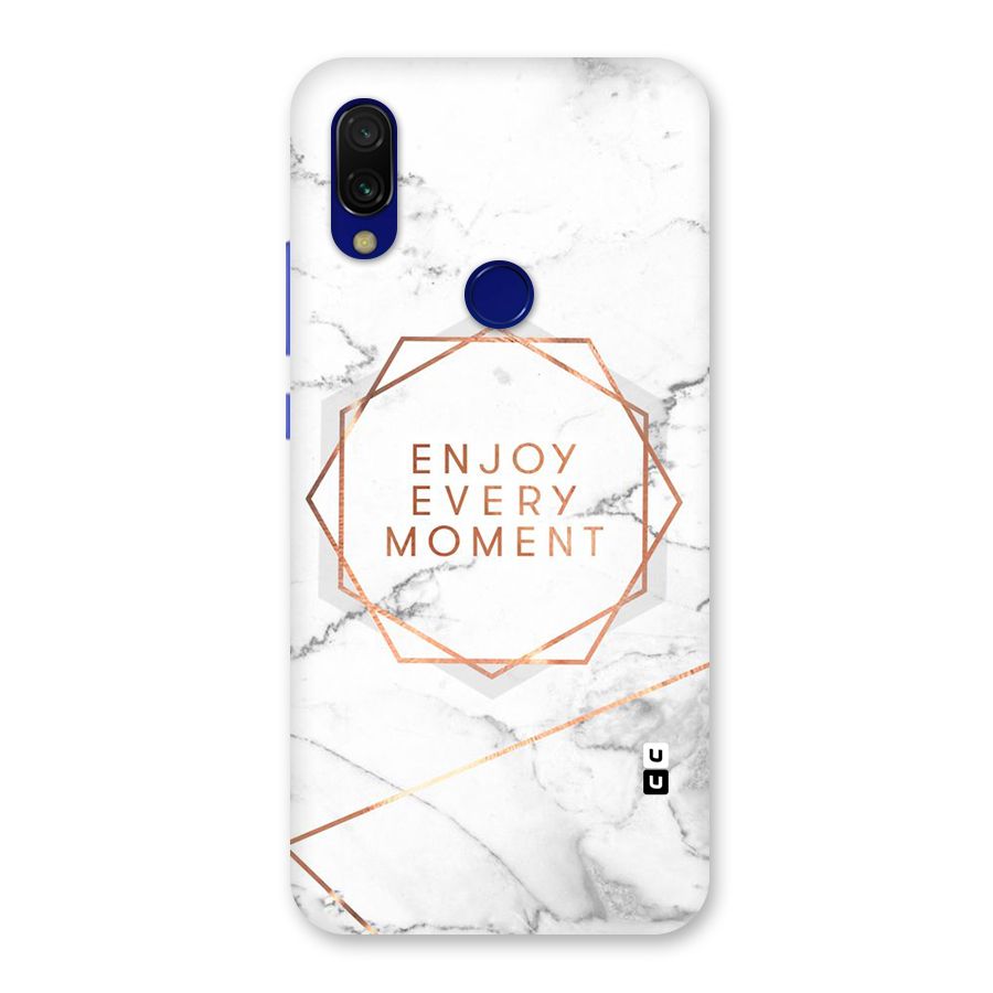 Enjoy Every Moment Back Case for Redmi Y3