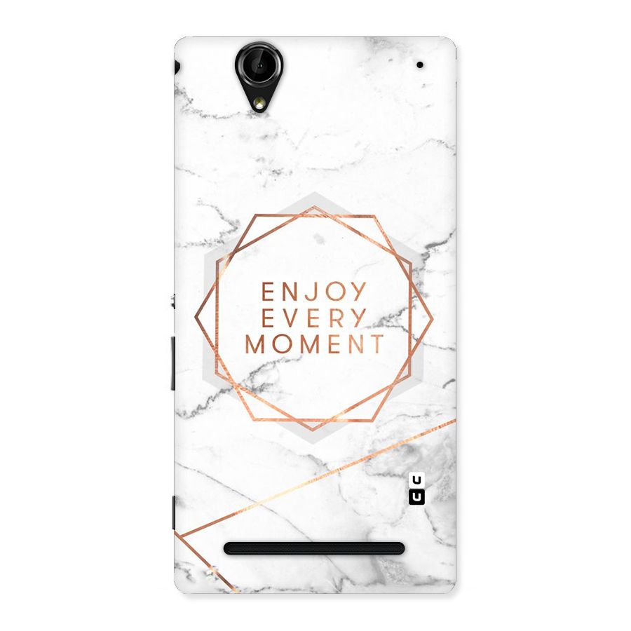 Enjoy Every Moment Back Case for Sony Xperia T2