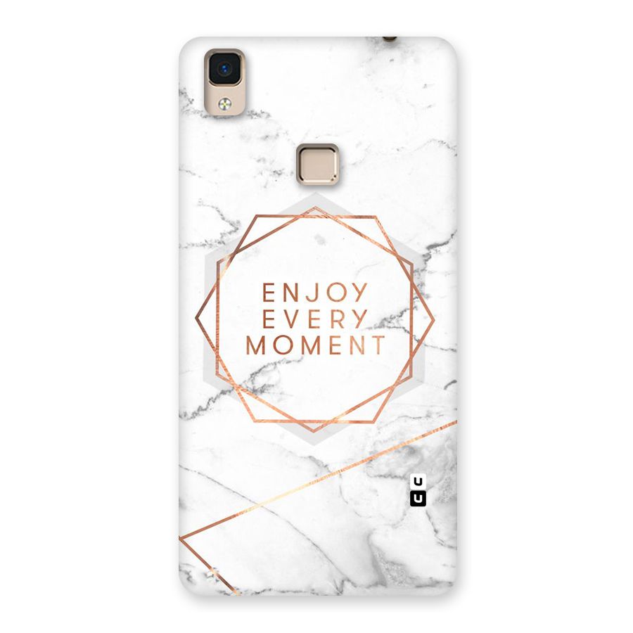 Enjoy Every Moment Back Case for V3 Max