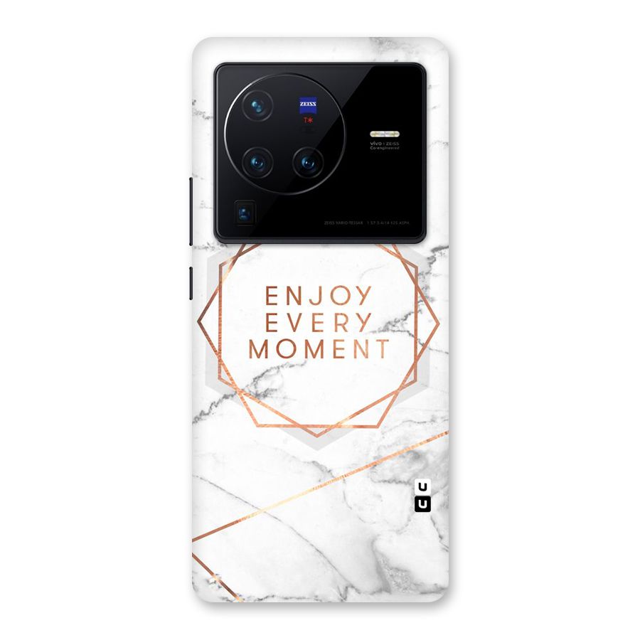 Enjoy Every Moment Back Case for Vivo X80 Pro