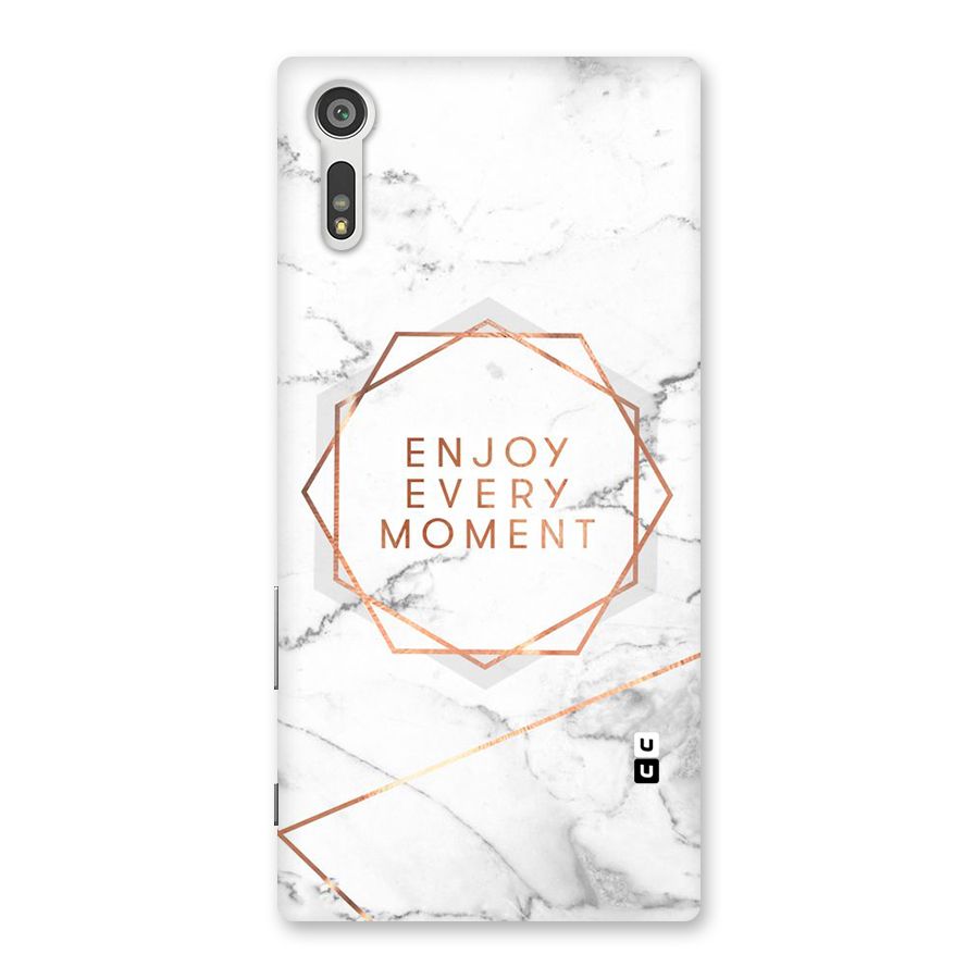 Enjoy Every Moment Back Case for Xperia XZ