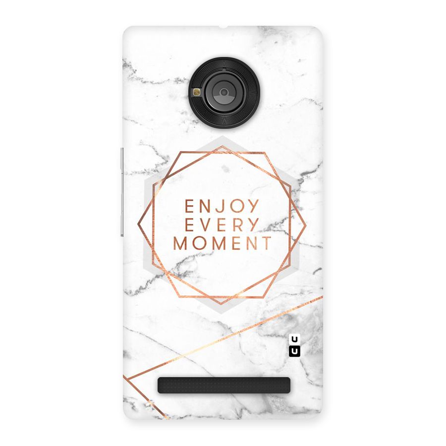 Enjoy Every Moment Back Case for Yu Yuphoria