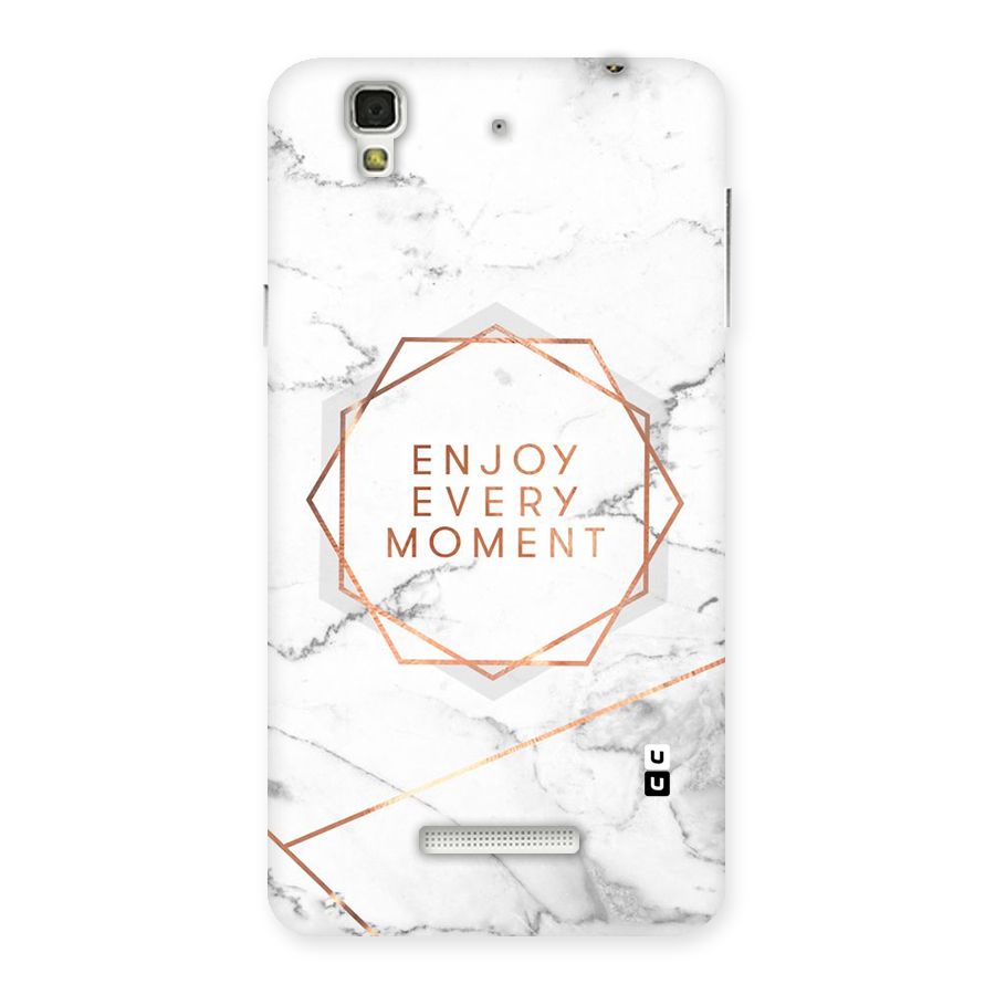 Enjoy Every Moment Back Case for Yu Yureka
