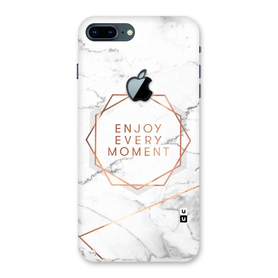 Enjoy Every Moment Back Case for iPhone 7 Plus Apple Cut