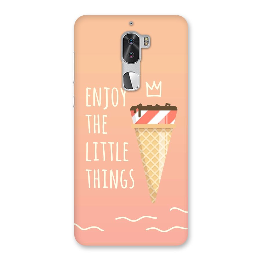 Enjoy the Little Things Back Case for Coolpad Cool 1