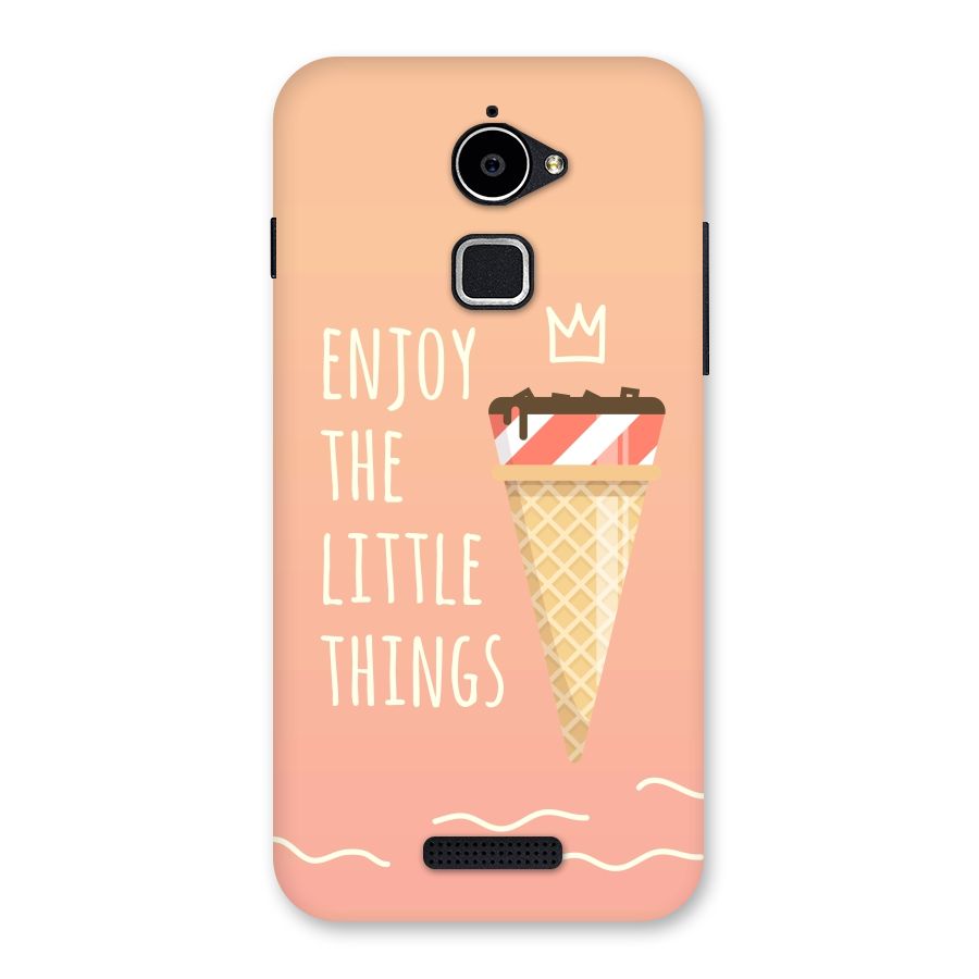 Enjoy the Little Things Back Case for Coolpad Note 3 Lite