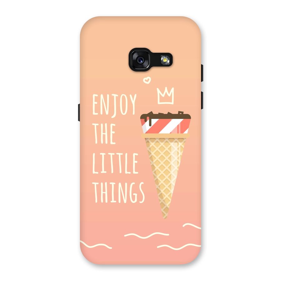 Enjoy the Little Things Back Case for Galaxy A3 (2017)