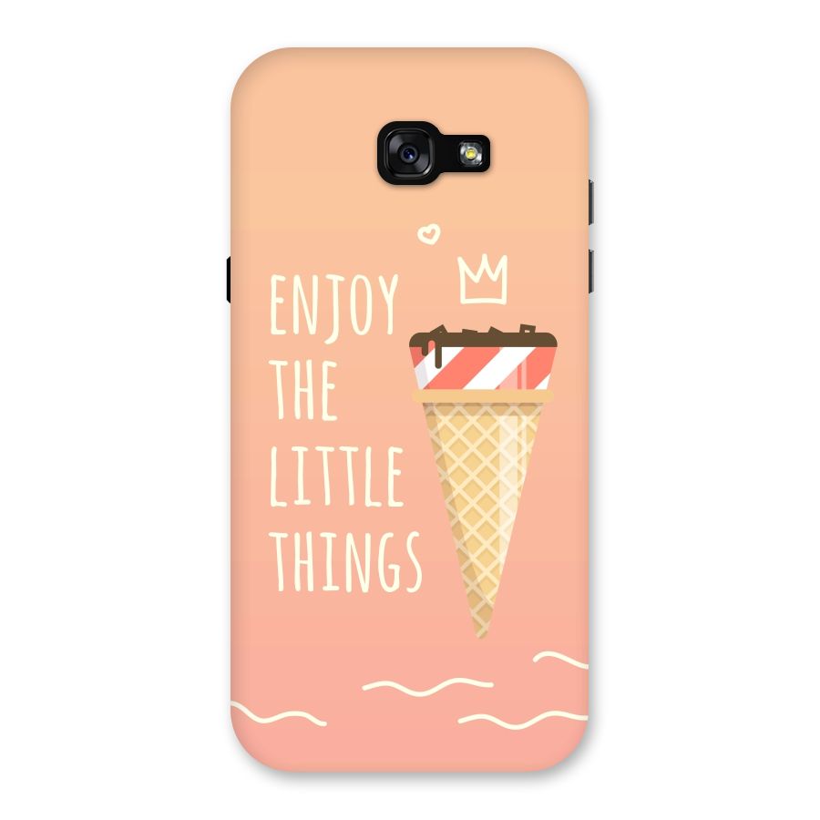Enjoy the Little Things Back Case for Galaxy A7 (2017)