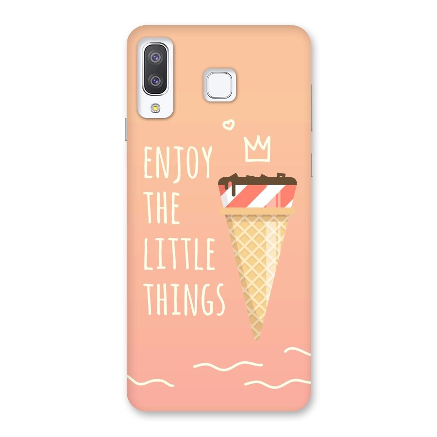 Enjoy the Little Things Back Case for Galaxy A8 Star