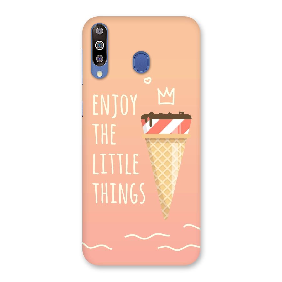 Enjoy the Little Things Back Case for Galaxy M30