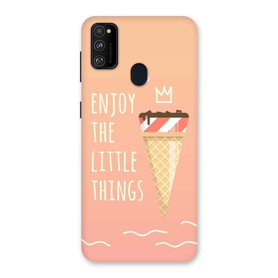 Enjoy the Little Things Back Case for Galaxy M30s
