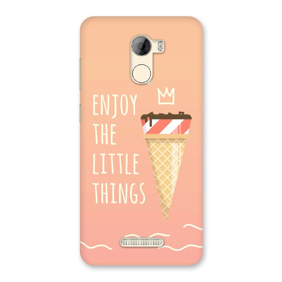 Enjoy the Little Things Back Case for Gionee A1 LIte