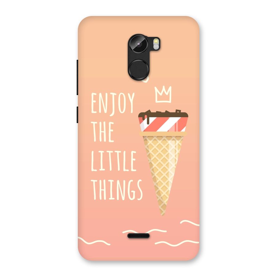 Enjoy the Little Things Back Case for Gionee X1