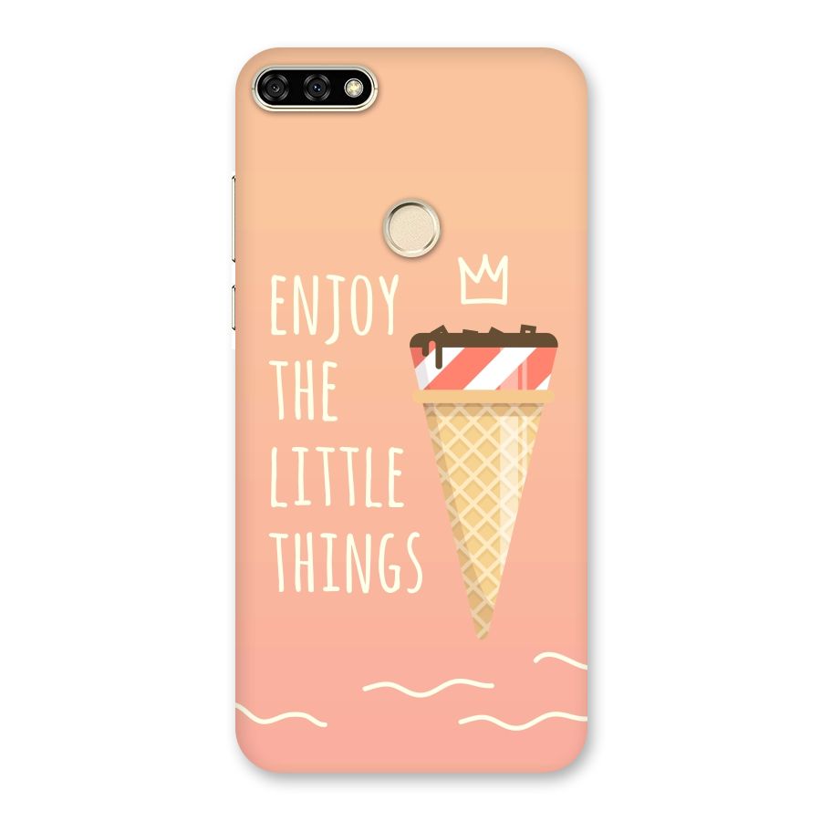 Enjoy the Little Things Back Case for Honor 7A