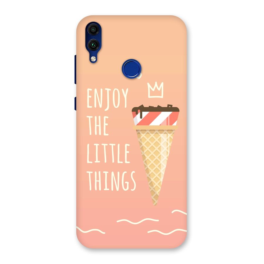 Enjoy the Little Things Back Case for Honor 8C