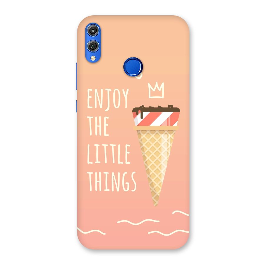 Enjoy the Little Things Back Case for Honor 8X
