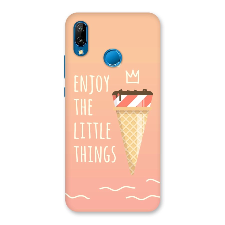 Enjoy the Little Things Back Case for Huawei P20 Lite