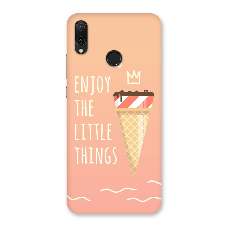 Enjoy the Little Things Back Case for Huawei Y9 (2019)